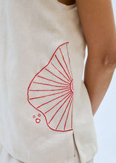 The Misty Linen Waistcoat